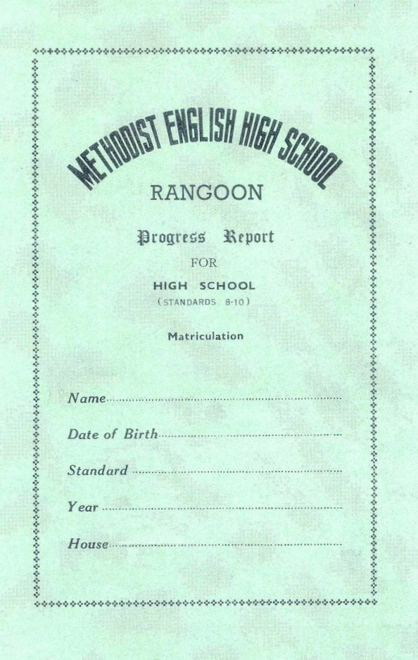 Report Card (Page 1 of 4)