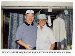 Benny Tan with Saya U Than Tin